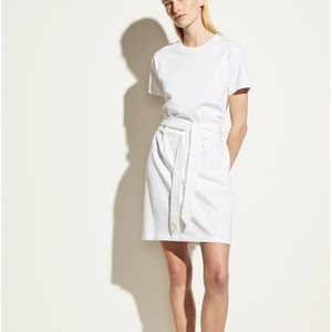 NWT Vince short sleeve tie waist T-shirt dress